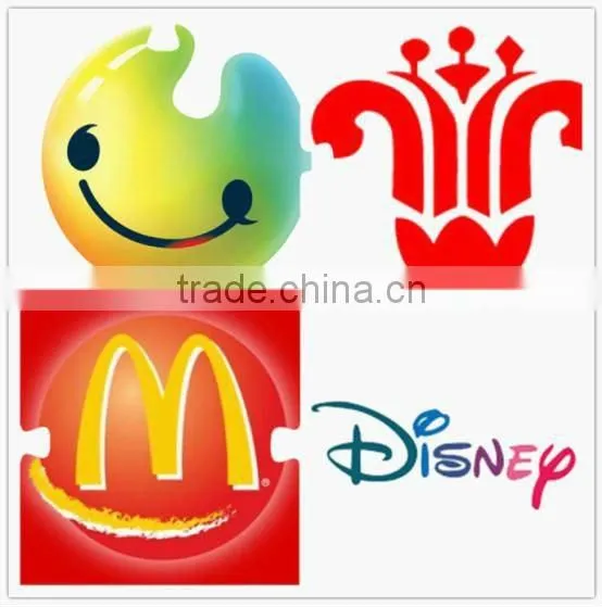 2017 big size irregular car card with golden munufacturer