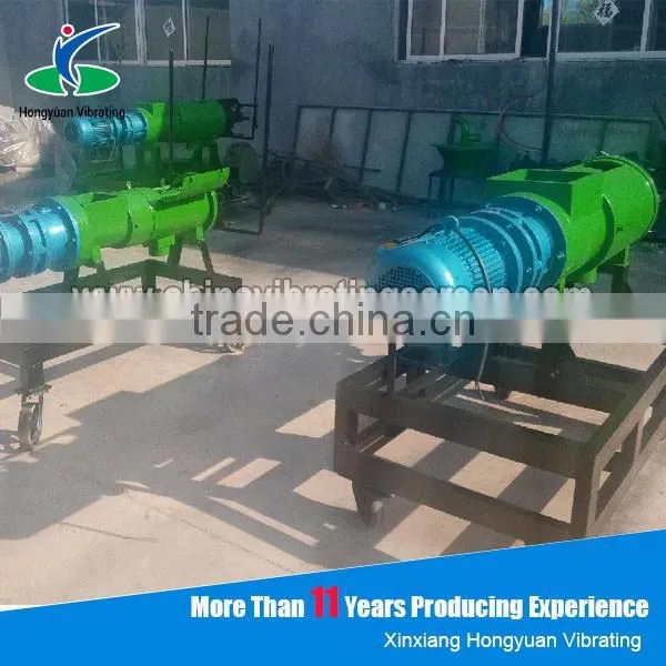 Spiral extrusion horse manure Solid Liquid Separation machine