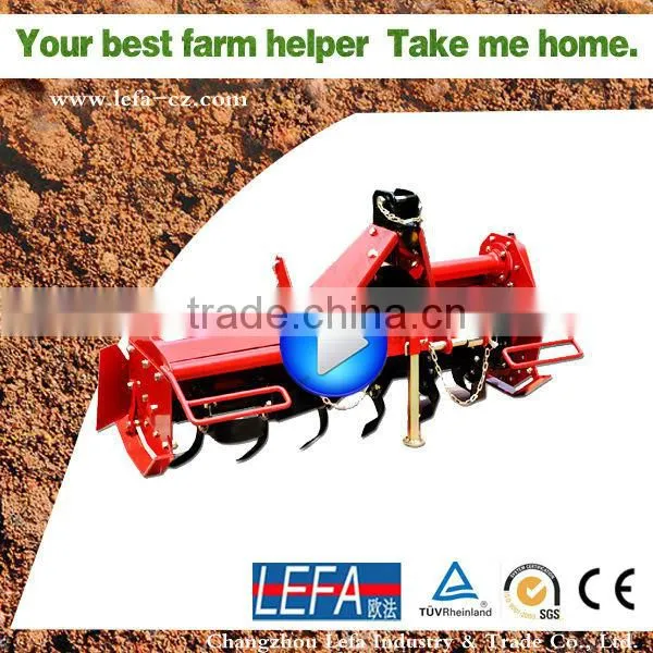 Tractor mounted mini cultivator tiler