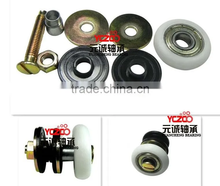 sliding nylon pulley for 8mm 10mm glass accessories