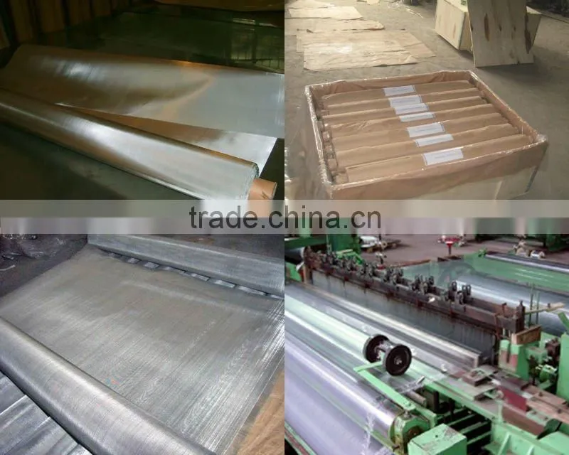 Fine screeing woven stainless steel wire mesh