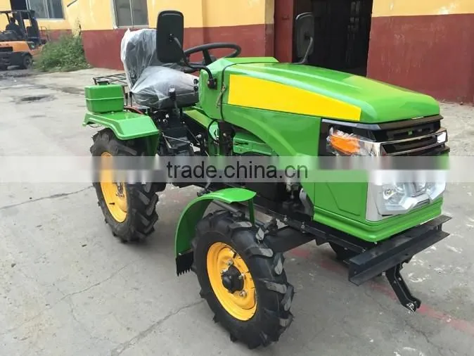 2016 factory supply cheap Multi purpose 12hp/15hp/18hp/20hp/25hp small tractor/garden tractor/farm mini tractor