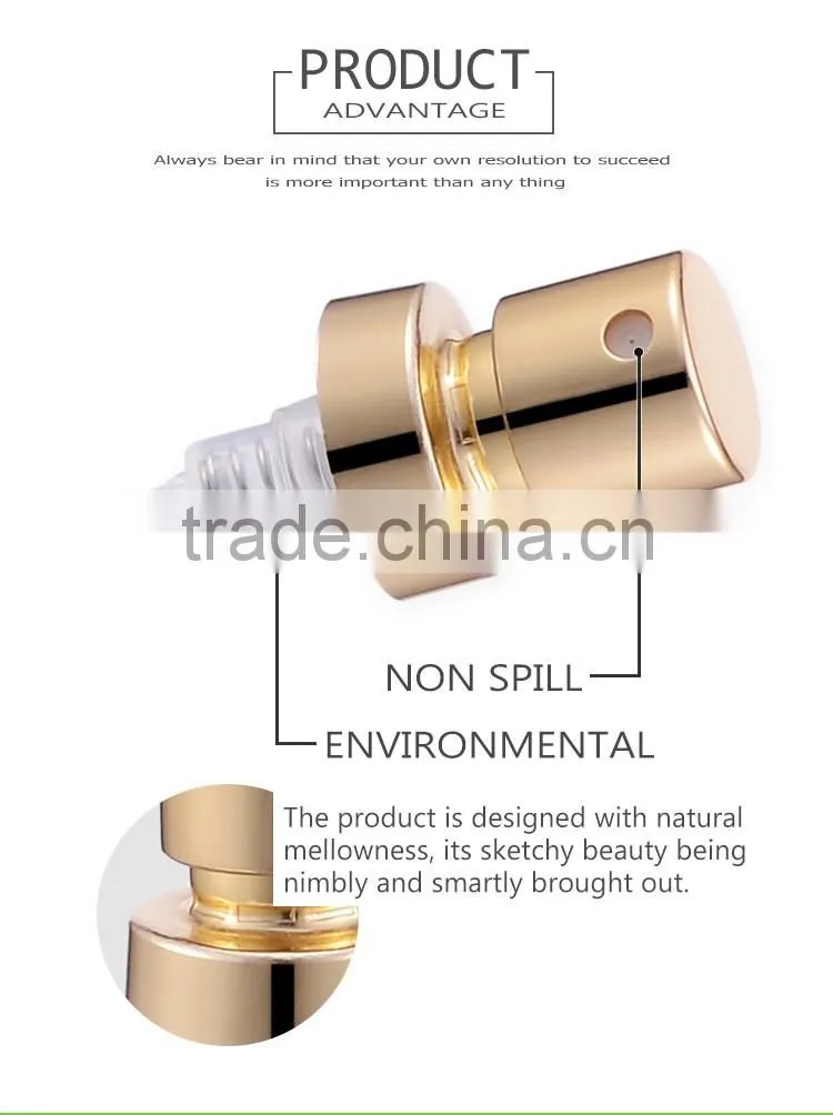2016 aluminum made perfume sprayer 15/400 automizer