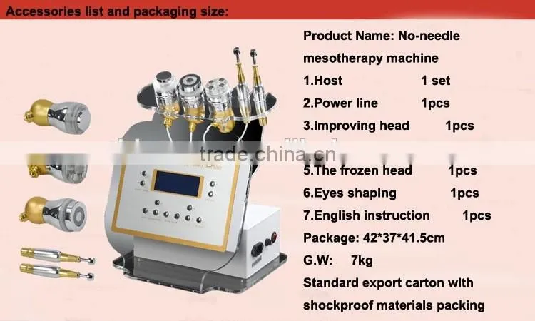 Eyes shaping Mesotherapy Equipment Portable Needle Mesotherapy Machine factory price