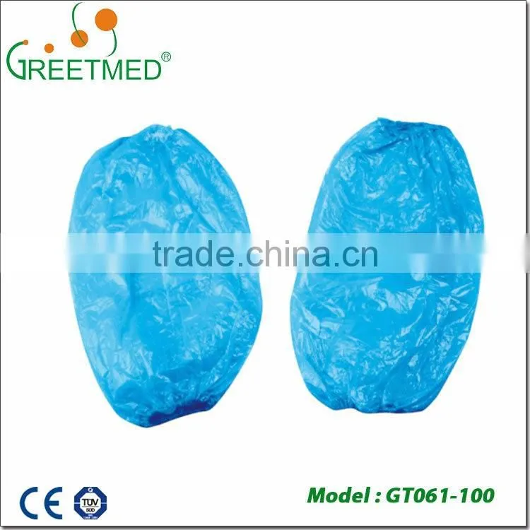 New design hot sale nonwoven pe disposable shoe cover