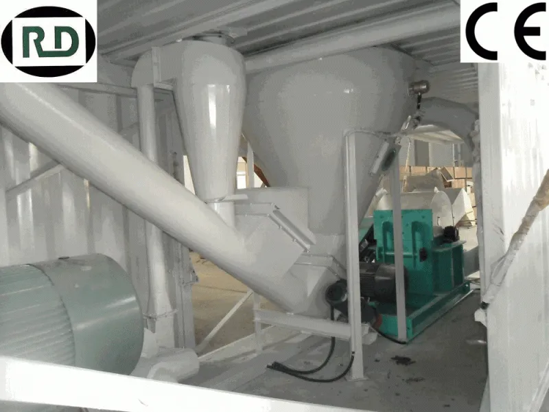 wood pellet production line