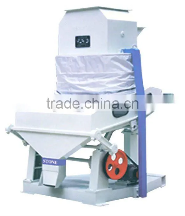 Suction type gravity stoner