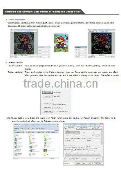 Manufacturer wholesale price high quality portable led dance floors for sale stage lighting equipment