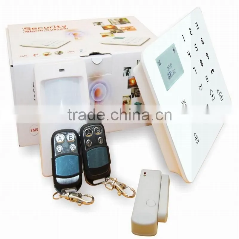LCD camera de surveillance Inicio de alarma de seguridad for Home Alarm Security with16 Wireless+20 Wired Alarm Zone K7
