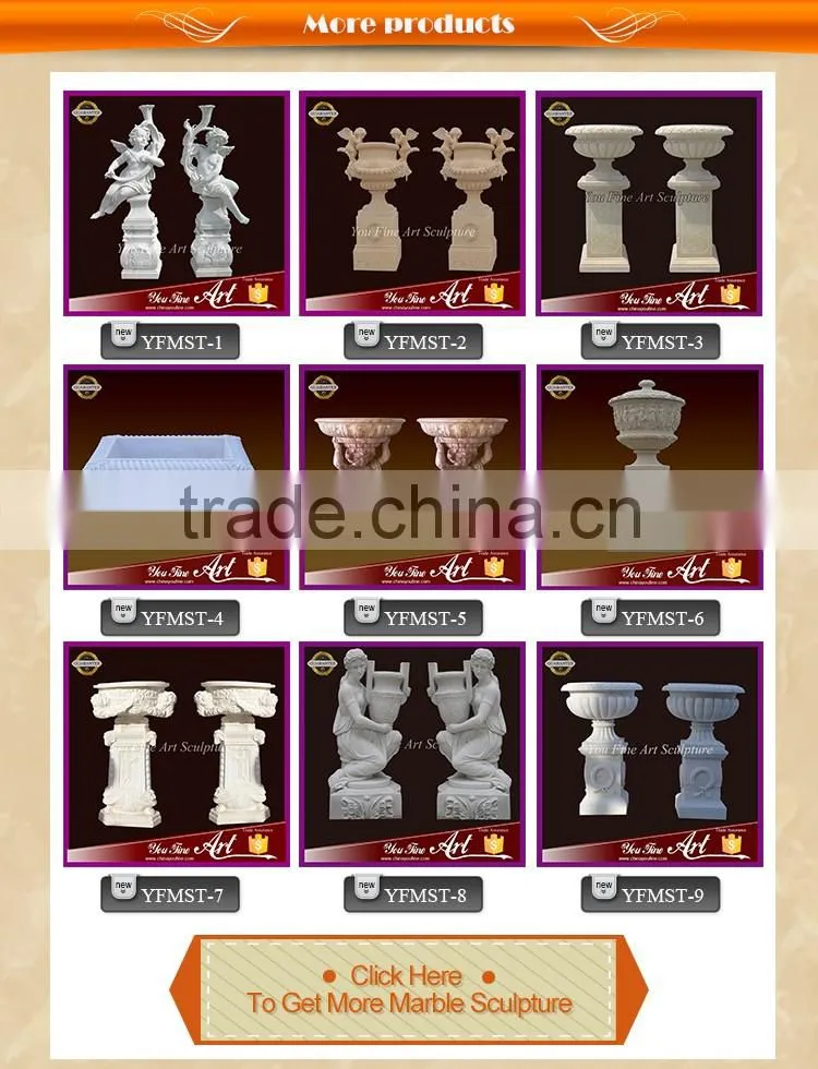 Outdoor angel flower pot for garden