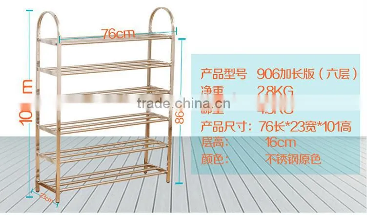 Vivinature steel pipe shoes rack and shoes storage
