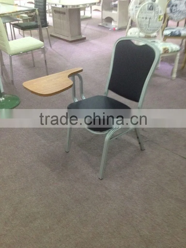 conference chair with a tablet/meeting room chair with wordpad