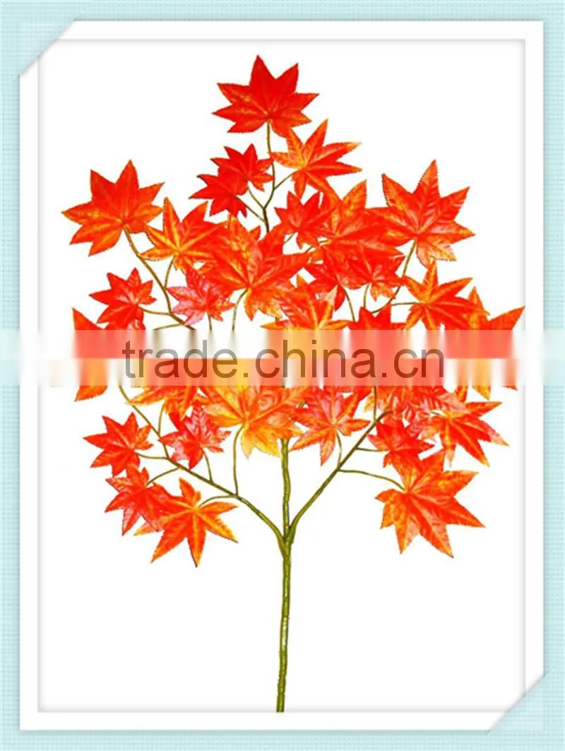 Best- saling high quality simulation maple leaf, artificial maple leaf