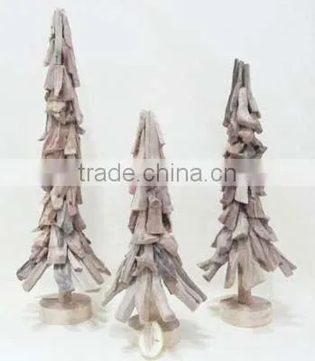 3d wooden christmas tree
