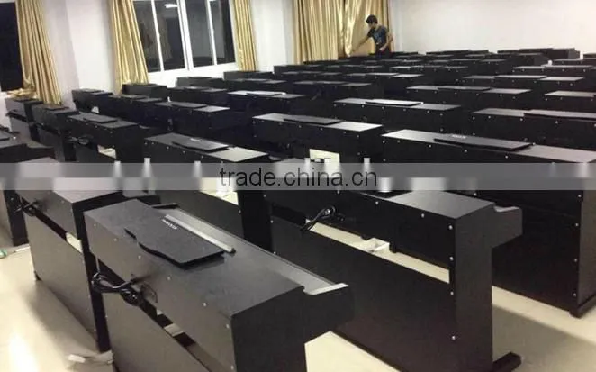 88 weighted keys 3 pedal digital piano in black