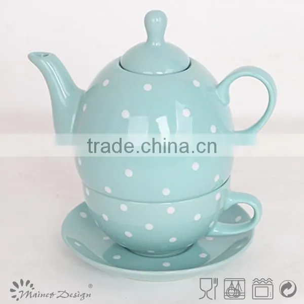 1800ml eiffel tower ceramic tea pot