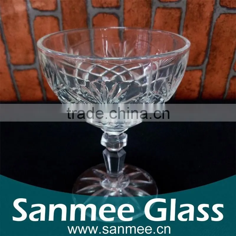 China Manufacture Wholesale Wine Black Glass Goblet