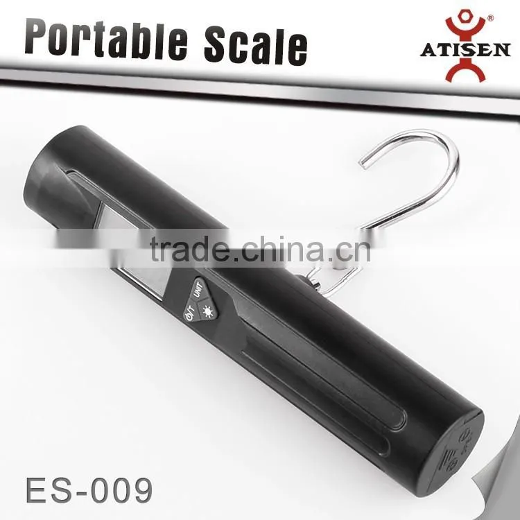 Digital Portable Electronic Travel Hanging Luggage Scale with 8 LED Torch