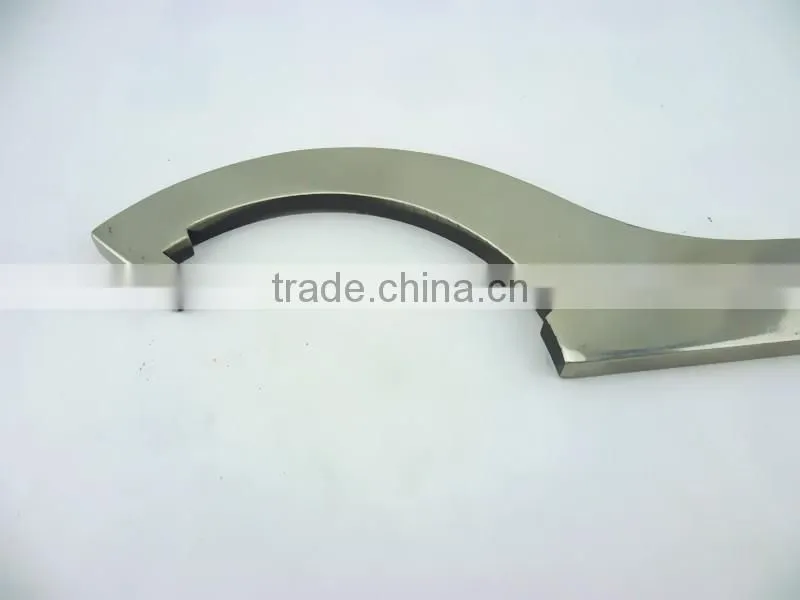 High quality stainless steel hand tool open wrench hook wrench