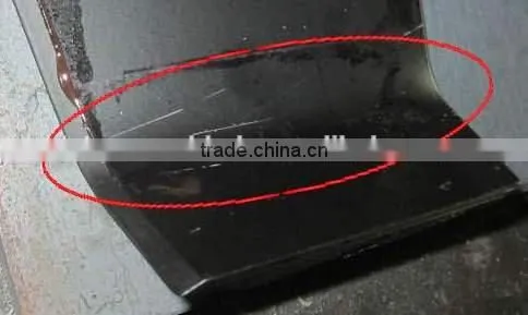 Swing metal type brush cutter blade