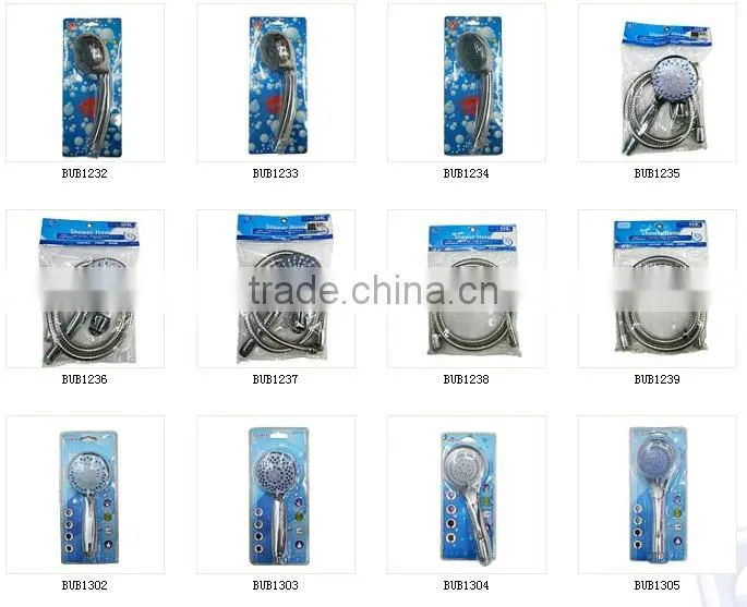 3PC Shower Head With Shower Hose Set