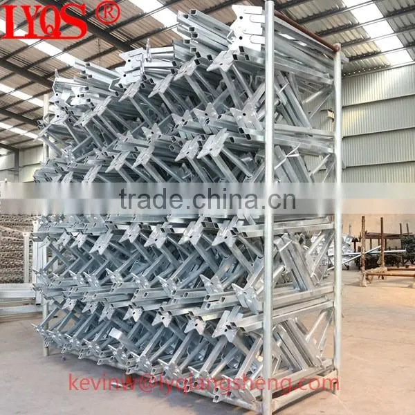 Scaffolding tripod shoring prop leg for construction