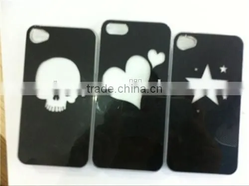 Flashing mobile phone cover case for iphone 4,5