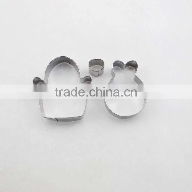 3pcs bulk cookie cutter,monkey shape bulk cookie cutters