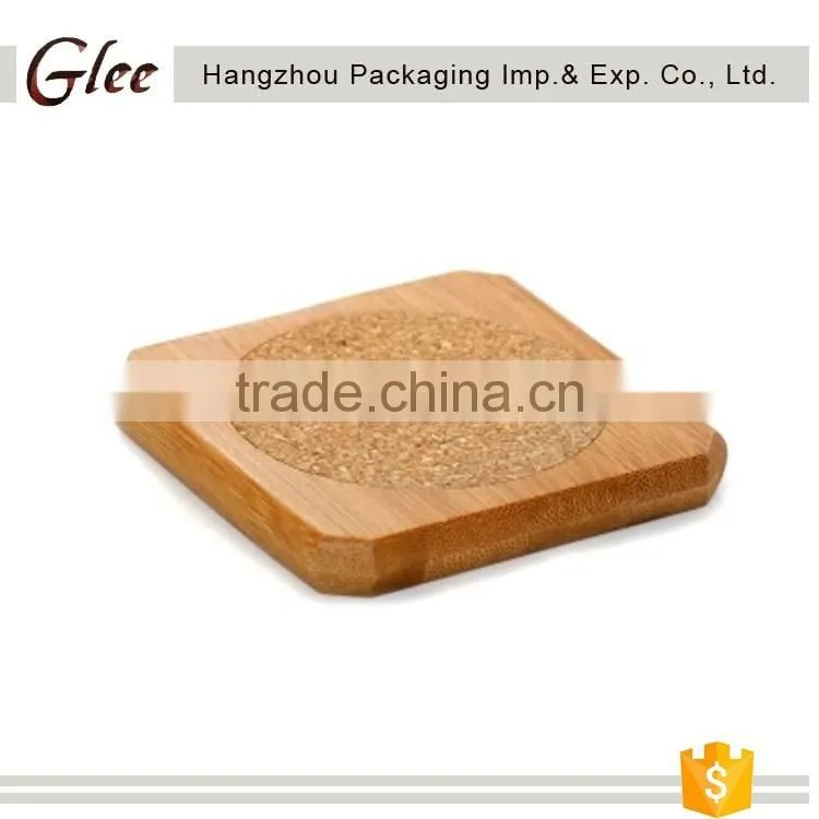 Ec-frienly ,hot-sale cute cork coaster shape cup mat