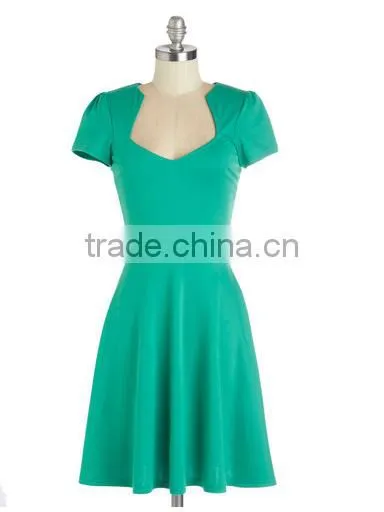2015 Manni Trendy High Quality Ladies Party Dress For Formal Occasion