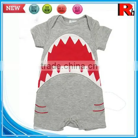 China alibaba import printing short sleeve cotton wholesale cheap prices on 2015 cute animal clothes baby