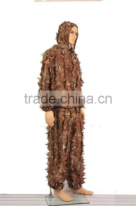 camo ghillie suit/desert hunting clothing/camouflage sniper ghillie suit