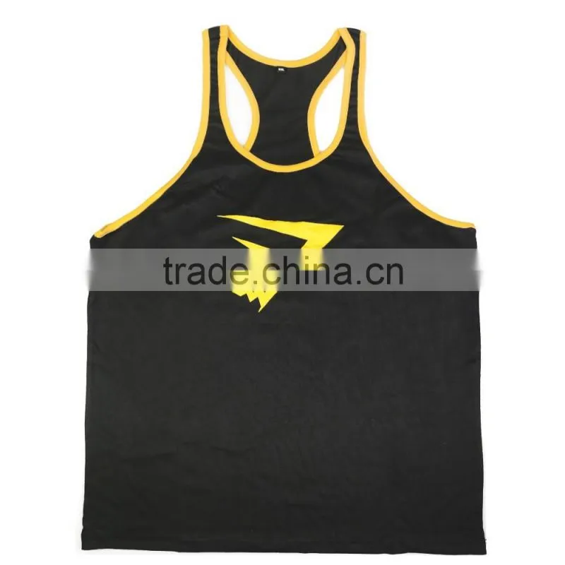 New Brand Gym Shark Singlets Mens Tank Tops Stringer Bodybuilding Equipment Fitness Men's GYM Tank Shirts Sports Clothes