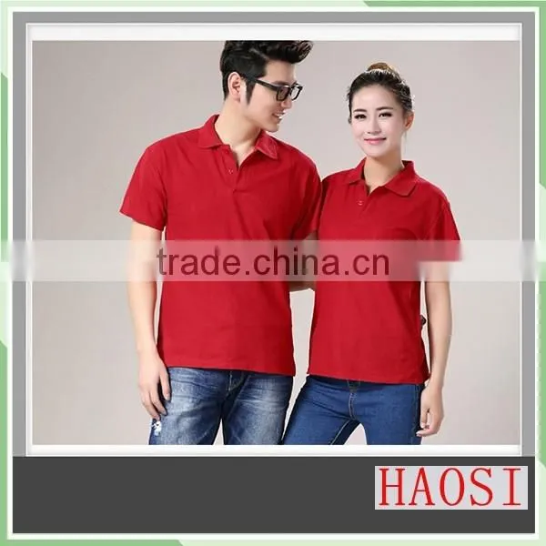 Plain dyed polo mens organic cotton t shirt wholesale