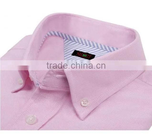Men oxford slim fit multi colores stripes contrast mens dress shirts
