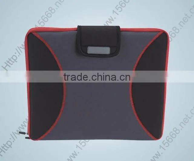 yellow hot sale neoprene laptop bag with handle