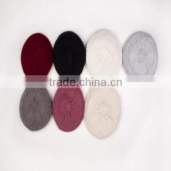 Hand knitted Wool HatsTH-9035