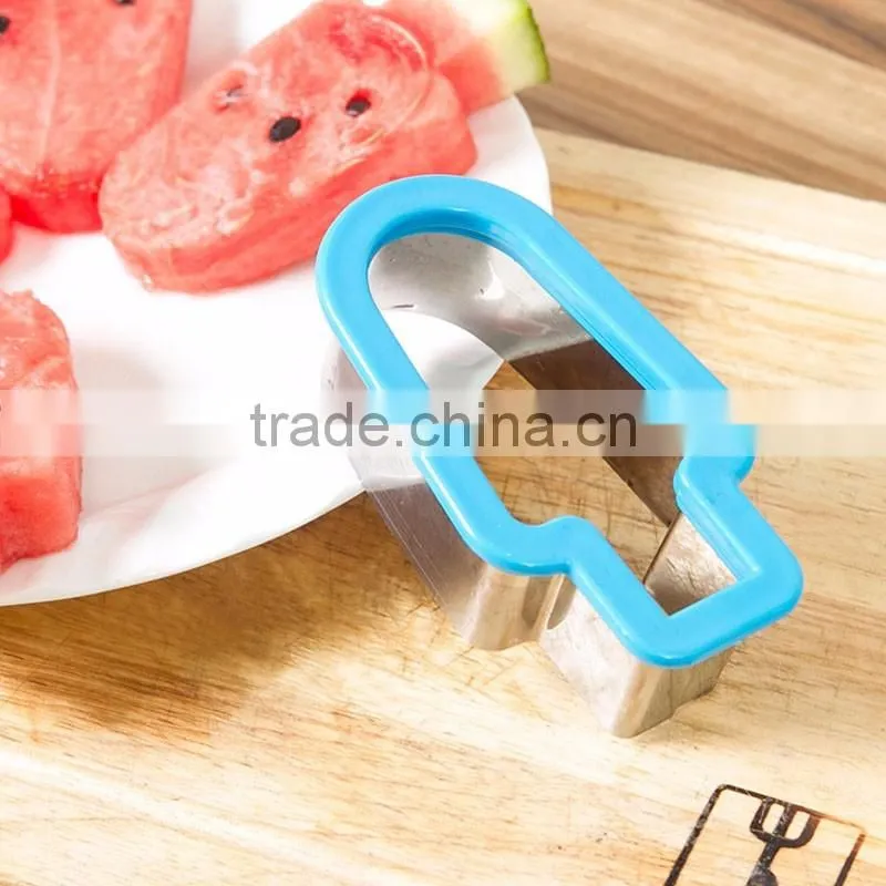 New Arrival Ice Lollies Shape Cutter Watermelon Slicer Cutter