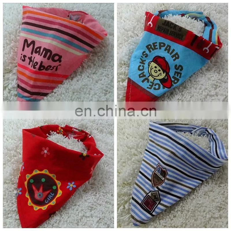 Baby triangle bandana/cotton children pinafore