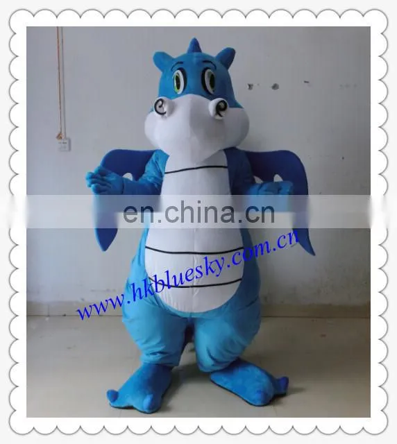 2014 custom blue dinosaur mascot