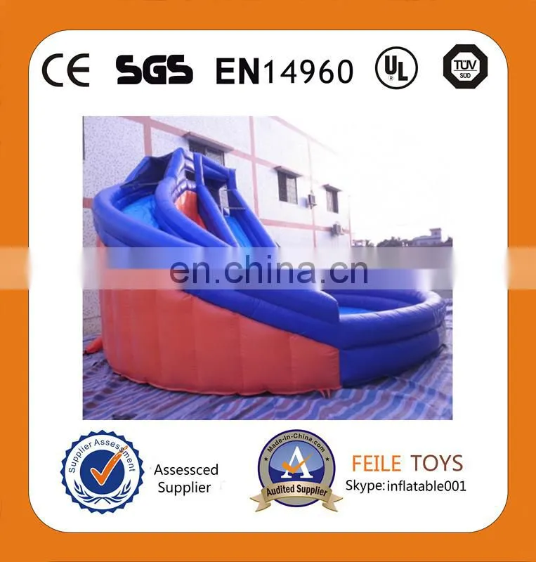Best used water park purple slides for sale,inflatable water slide,inflatable slide