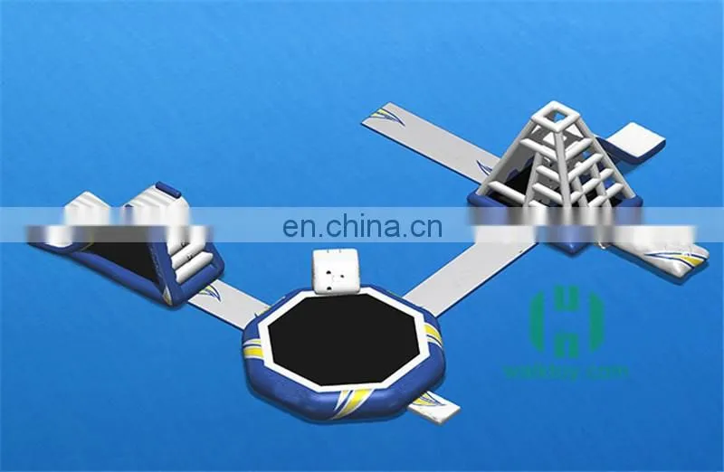 HI giant multiple sea color water park design, inflatable water park equipment