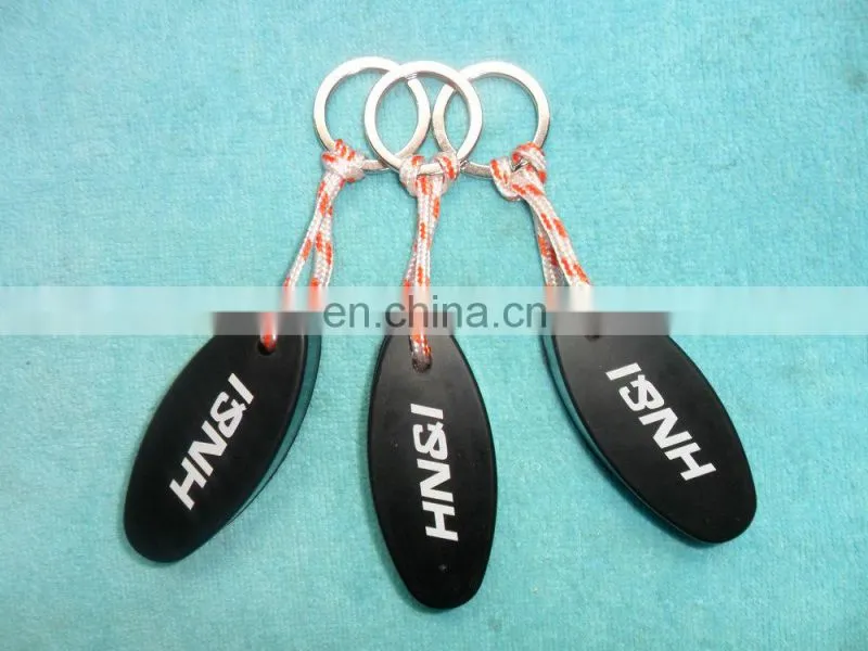 floating PU keychain
