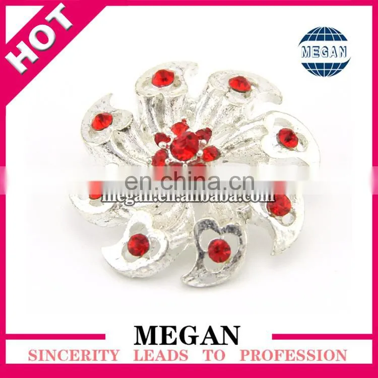 wholesale pearl rhinestone buttons for wedding decoration