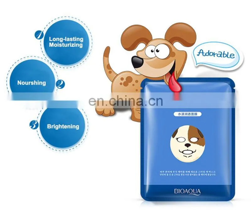 Animal Face Mask/Control Hydrating animal face mask/ Nourish Facial Mask