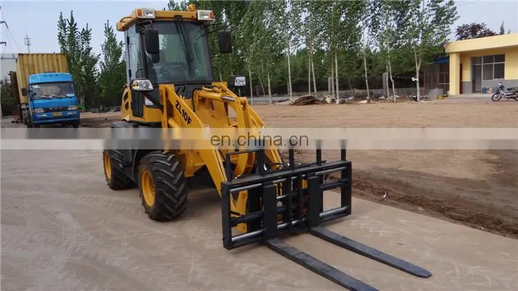Over 10 years manufacturer mini front loader zl10f wheel loader
