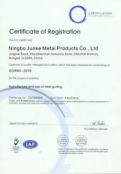 Ningbo Junke Metal Products Co., Ltd company overview - view 2