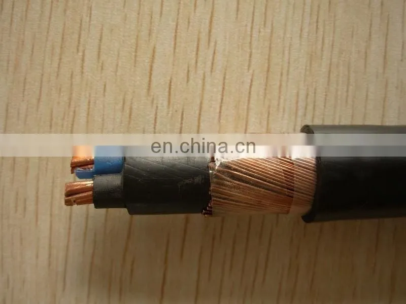 2x8 2x10 3x8 3x6 Underground electric power distribution concentric cable