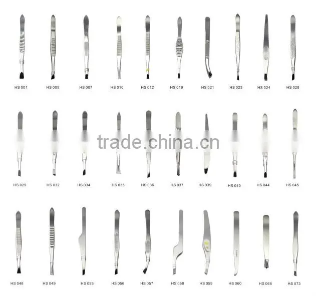 Custom logo tweezers and Japanese cartoon tweezers