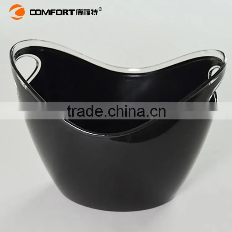 Plastic boat shape ice buckets for beer